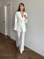 White portado suit