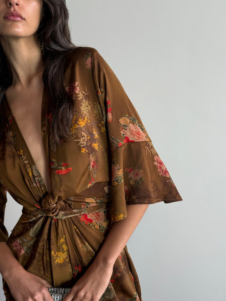 Brown Santorini Dress