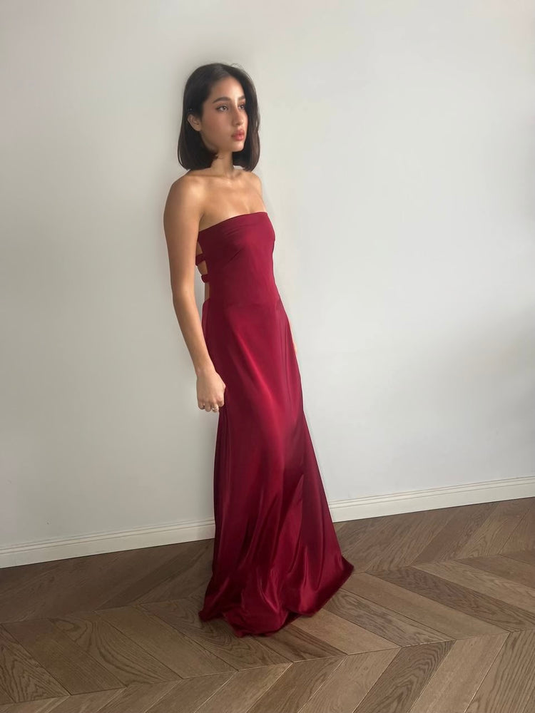 Angelina cherry dress