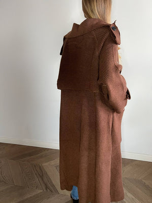 Joanna brown coat