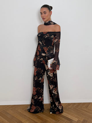 Black Jungle Dress