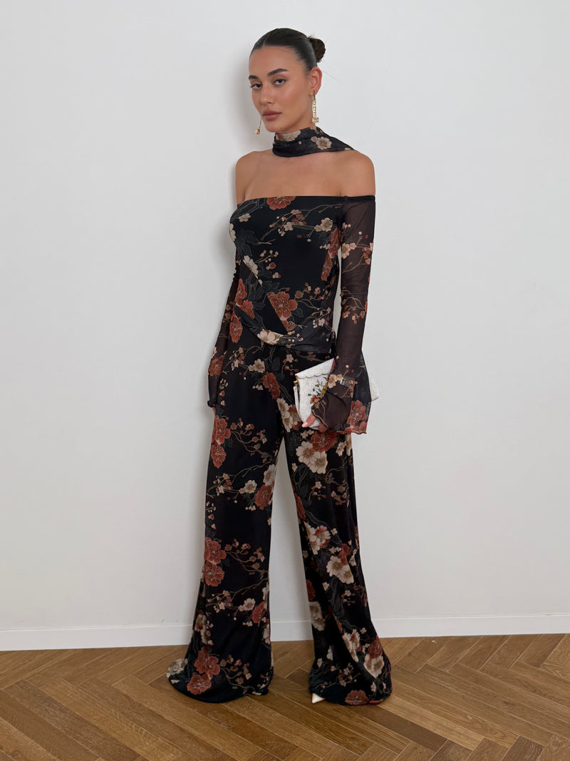 Black Jungle Dress