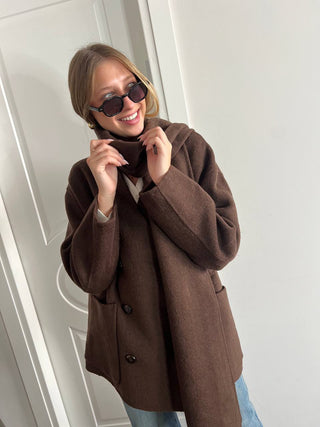 Brown Perla coat