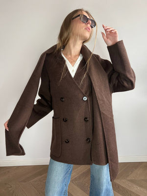 Brown Perla coat