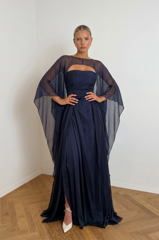 Navy Queen Dress
