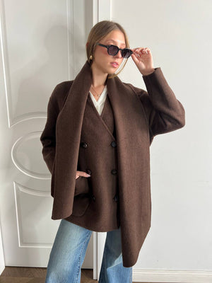 Brown Perla coat