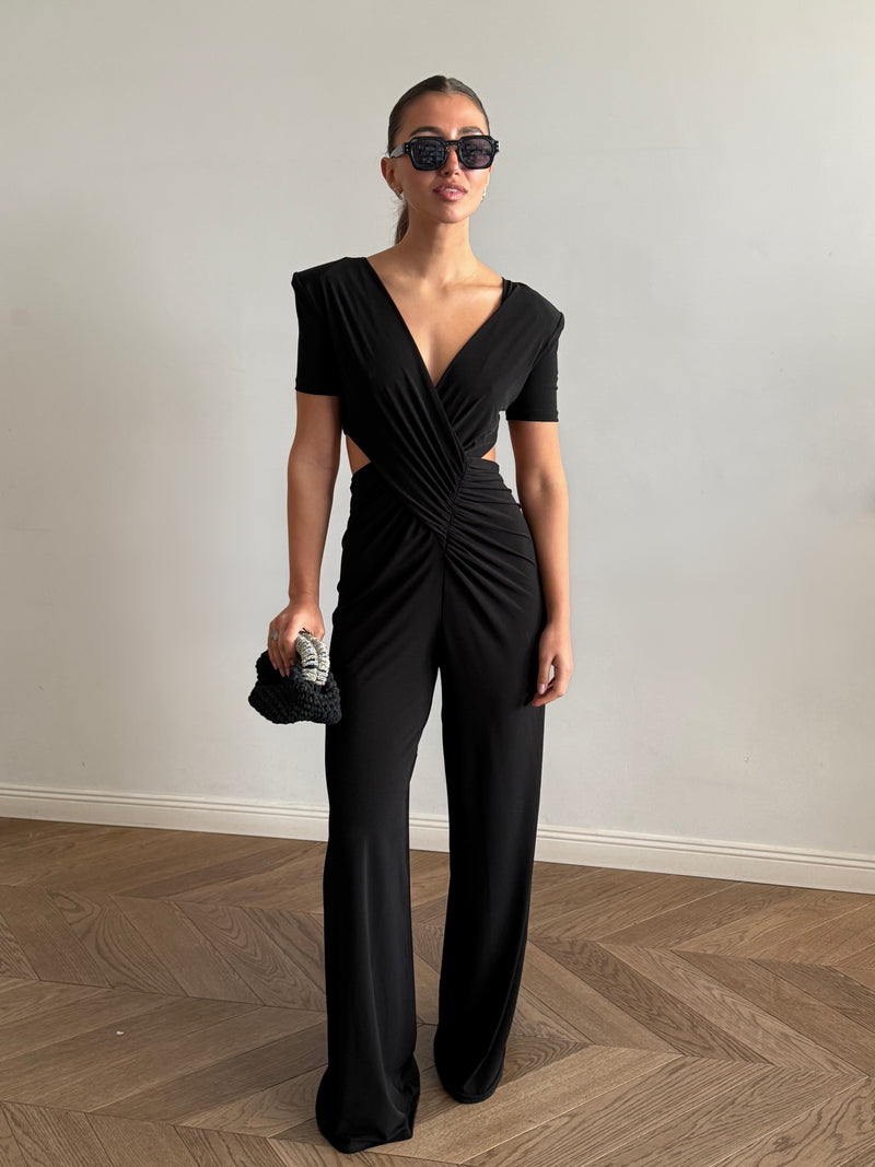 Frankly Black Jumpsuit