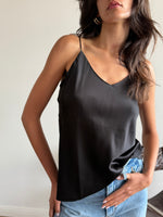 Black Lin tank top