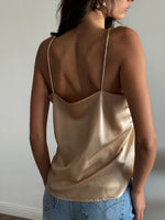 Lin gold tank top
