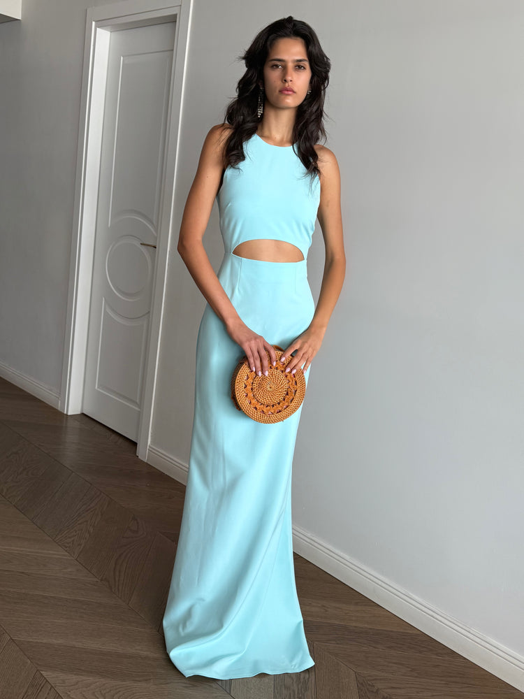Valencia mint blue dress