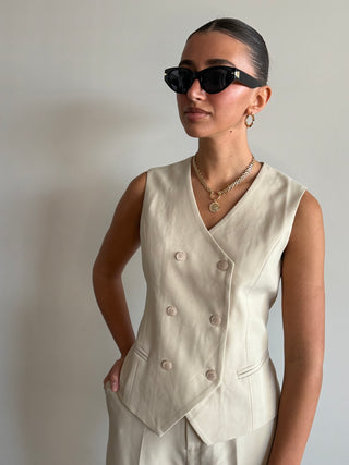 Stone Three-Piece Suit