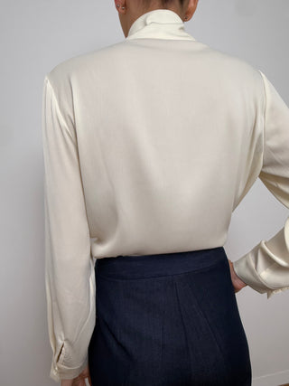 Cream Rollie Button-Down Shirt