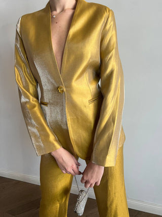 Goldie Gold Suit