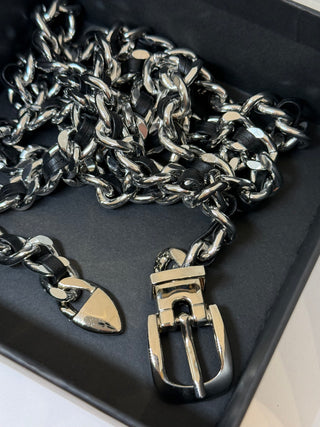 Silver Chain Belt