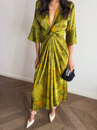 Green Santorini Dress