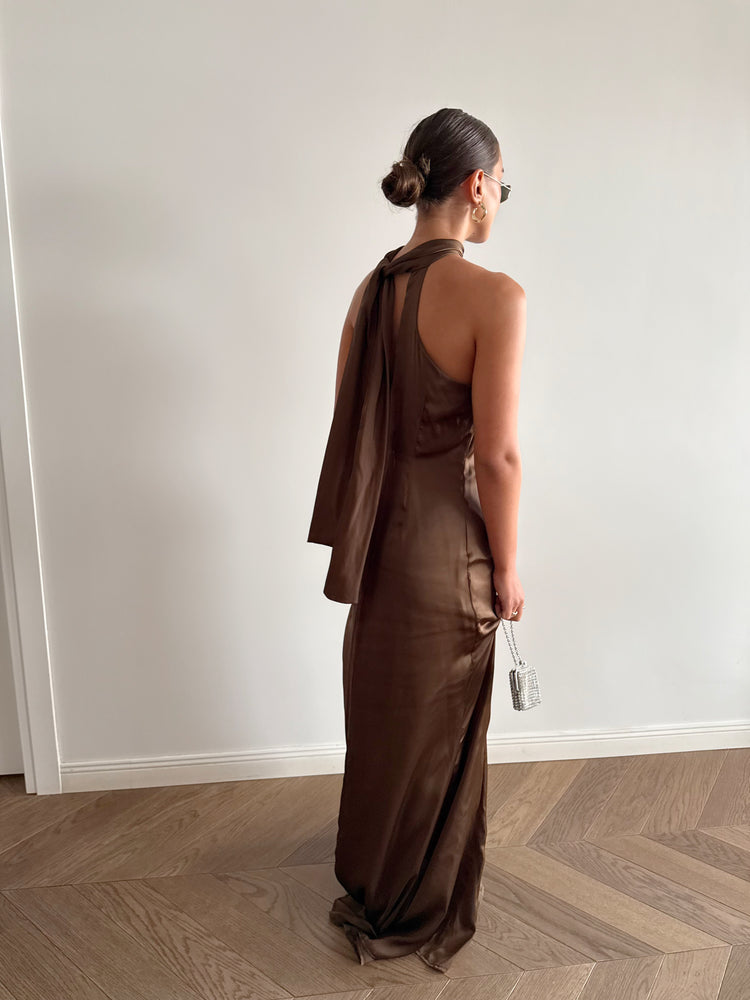 Brown Pari Dress