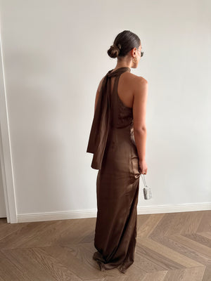Brown Pari Dress