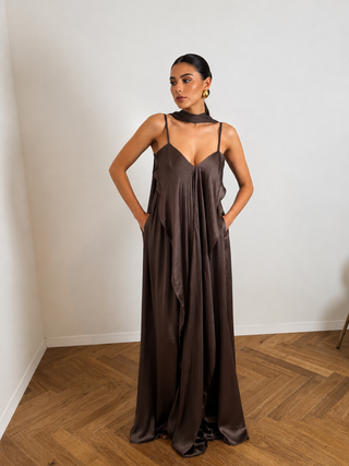 Brown Cleopatra Dress