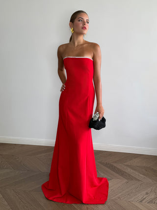 Red Josephine dress