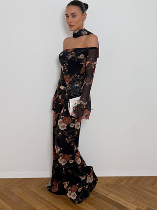 Black Jungle Dress