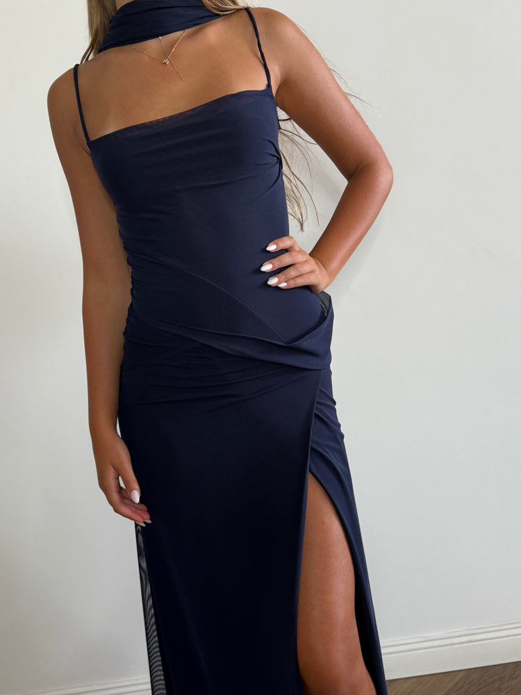 Lawrence blue dress