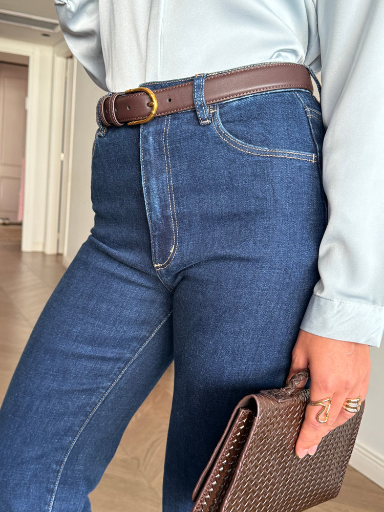 Rollas Jeans Pedalfon Dark Blue