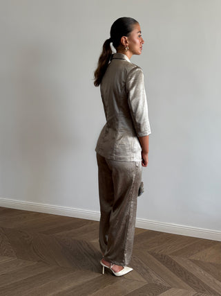 Eliza Champagne Suit