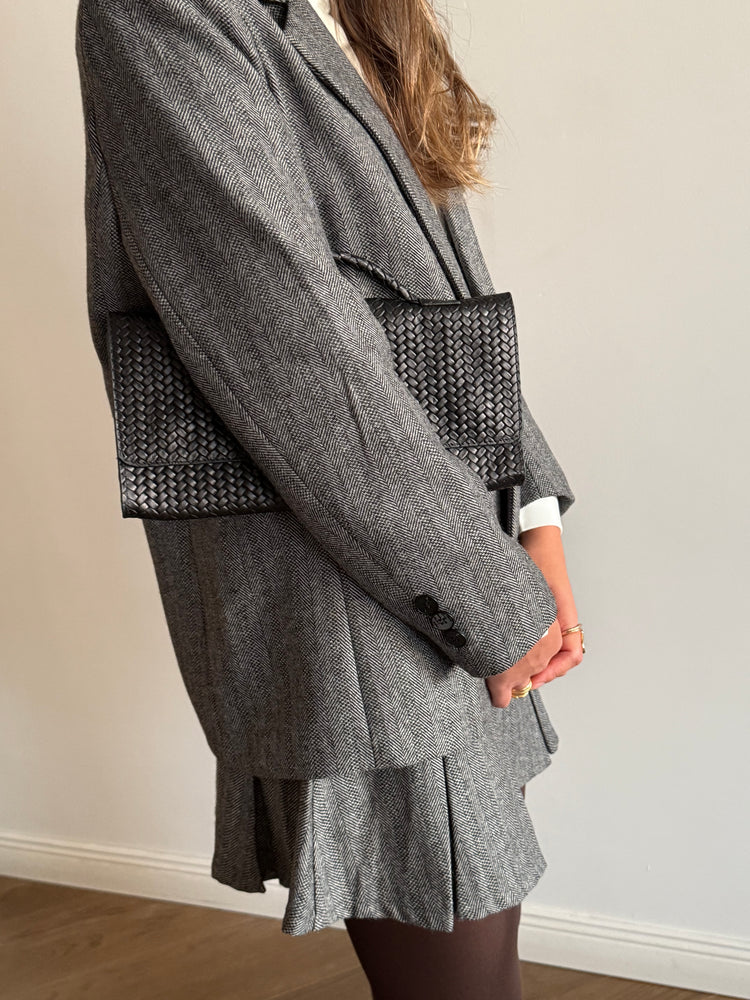 Black Josie Skirt Suit