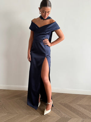 Blair maxi navy dress