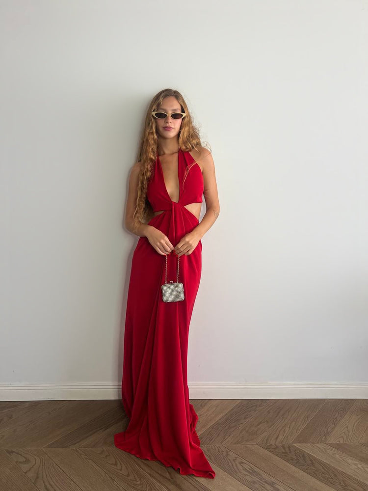 Red Jador dress