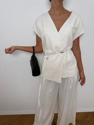 Cream Solly Suit