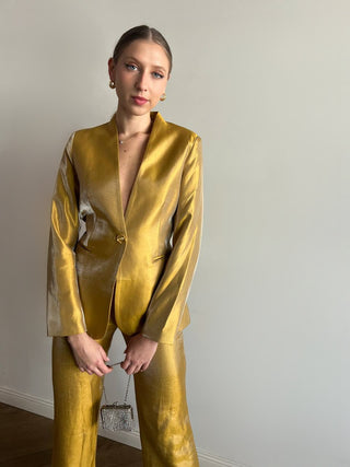 Goldie Gold Suit