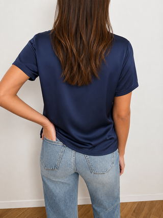 blue Chloe Shirt