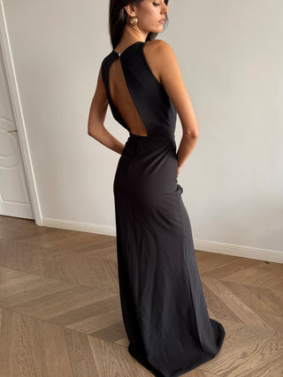 Black Valencia Dress