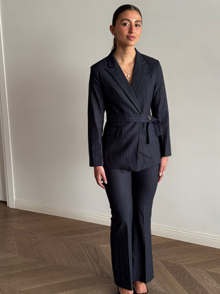 Boss Pinstripe Suit