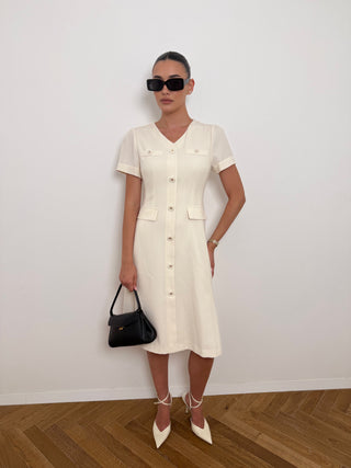 Cream Berlin Dress