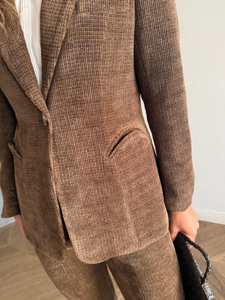 Brown Corduroy Suit