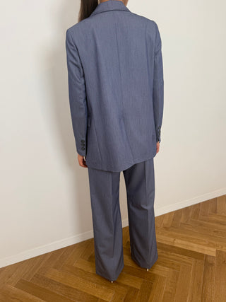 Blue Lao Suit