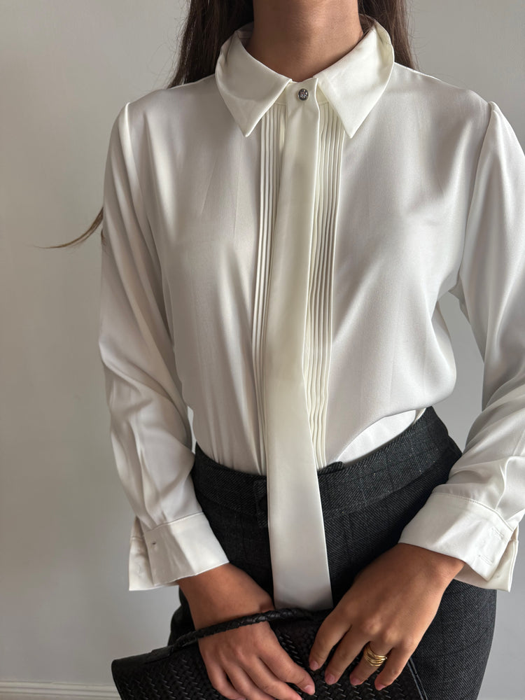 Zadik cream Button-Down Shirt