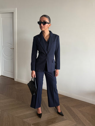 Navy Three-Piece Suit