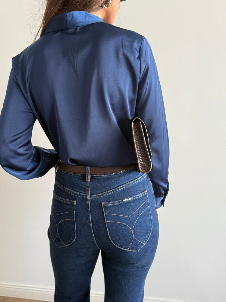 Rollas Jeans Pedalfon Dark Blue