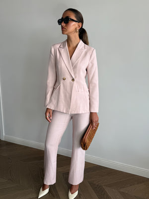 Caroline pink suit