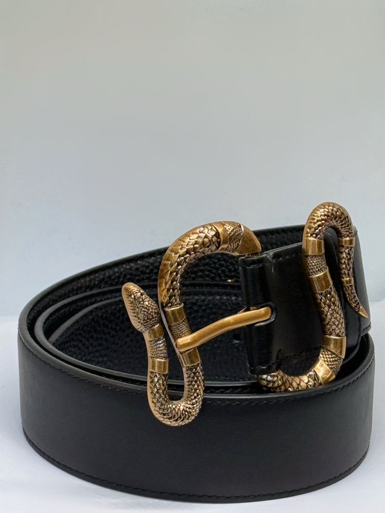 Black snake belt