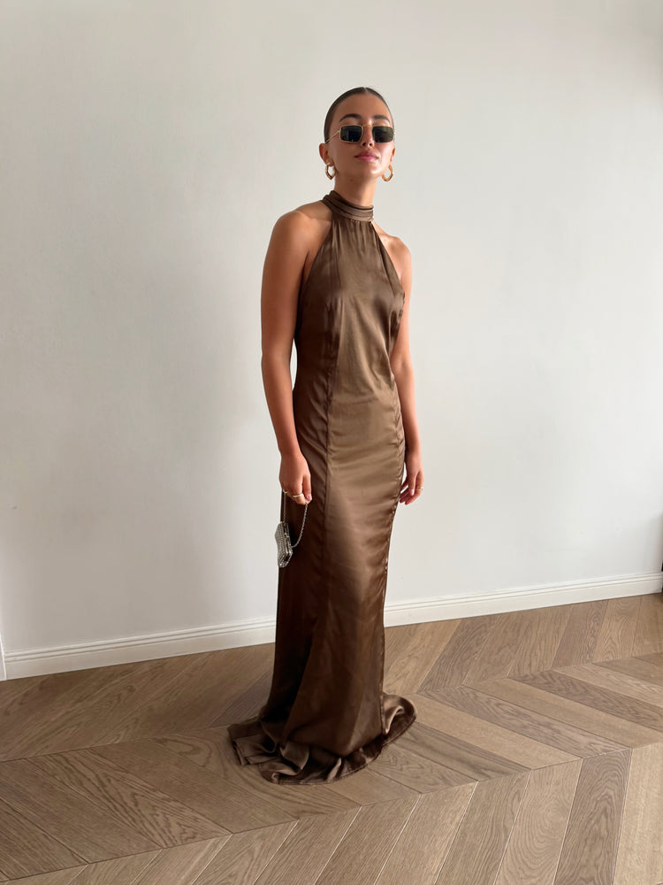 Brown Pari Dress