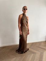 Brown Pari Dress