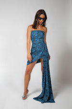 Blue Josephine Dress