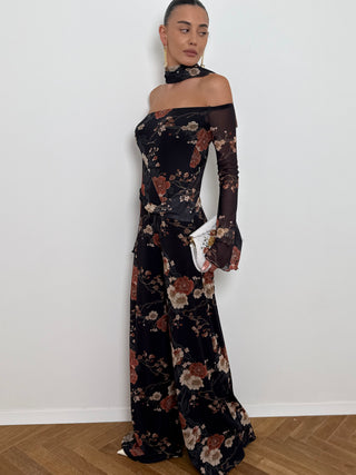 Black Jungle Dress