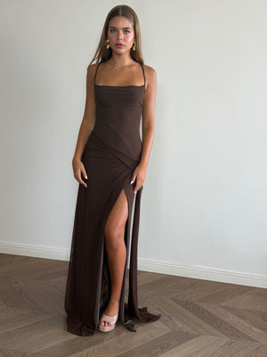 Brown Lawrence Dress