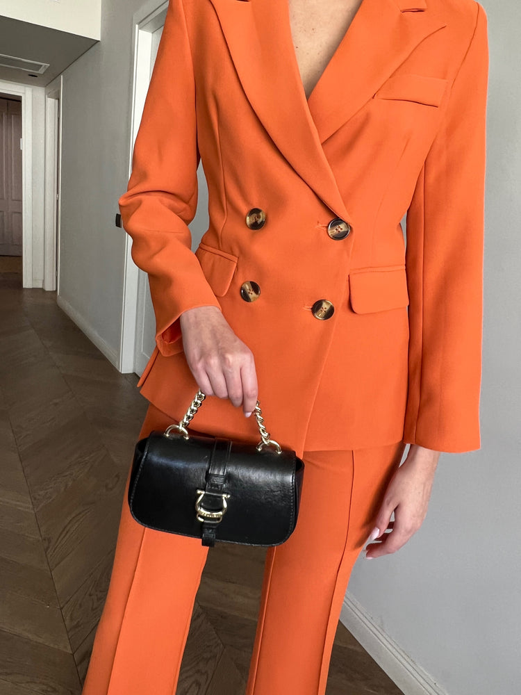 Orange Shirley suit