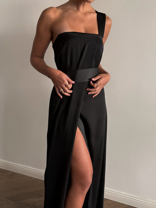 Diana Black Maxi Dress